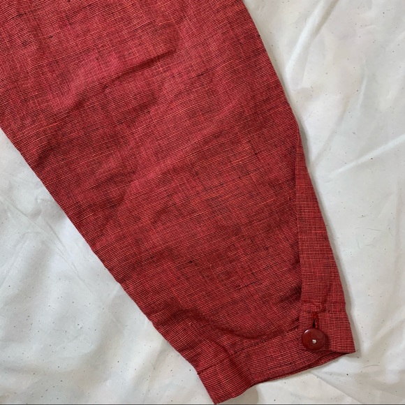 Flax Vintage Oversized Linen Button Up - Picture 6 of 13